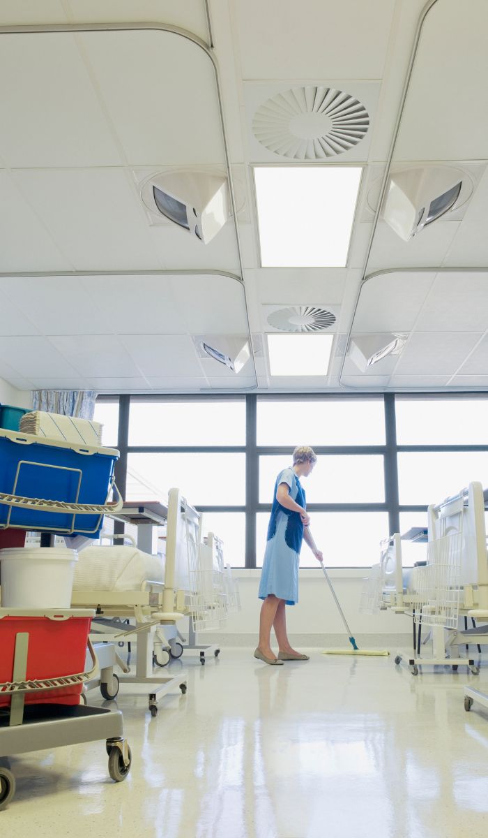 What are the legal responsibilities of cleaning contractors?